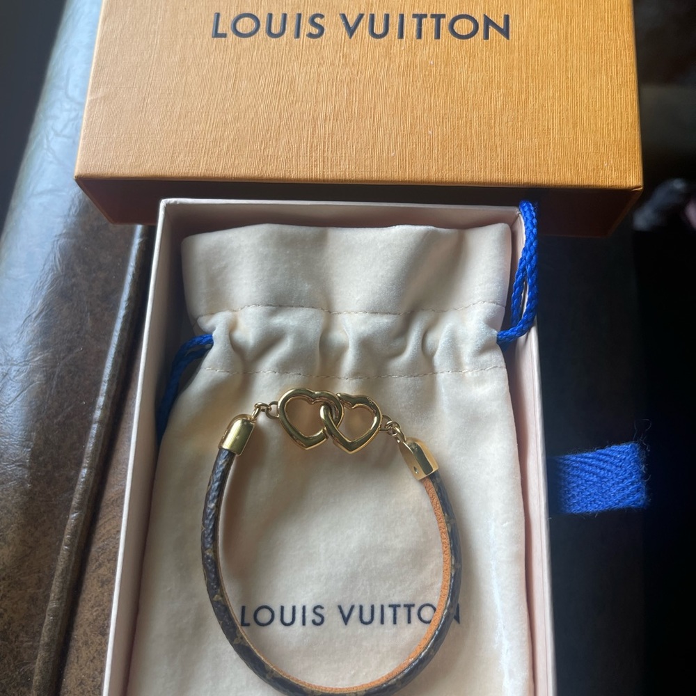 Louis Vuitton “be mine” bracelet
